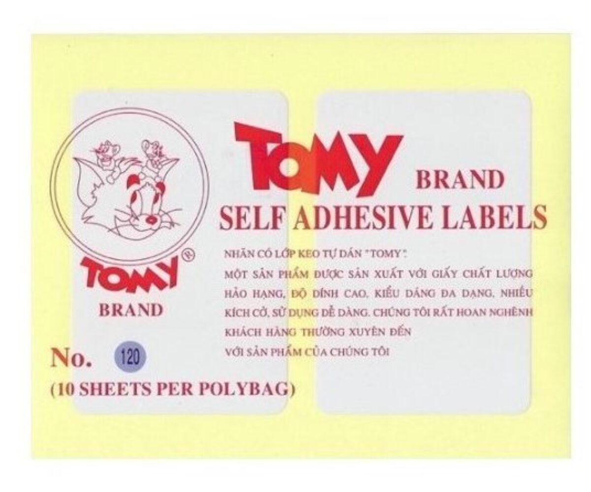 Decal Nhãn Tomy Decal Nhãn Tomy